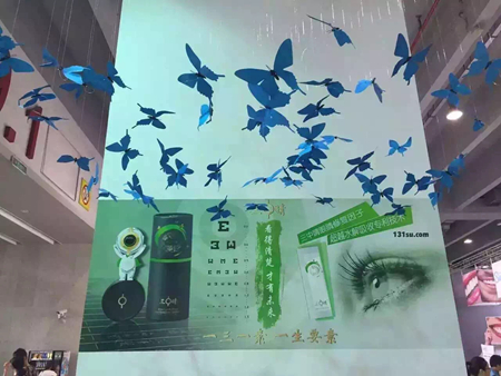 看的清楚才有未來 三中睛亮相廣州美博會(huì)